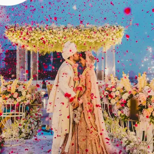 A Thakkar Decorators wedding mandap