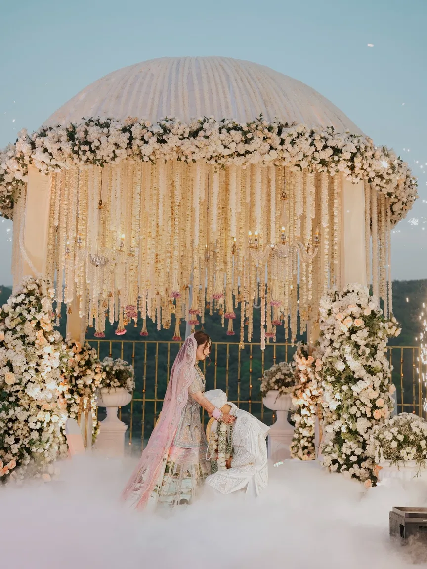 Outdoor Wedding Decor work